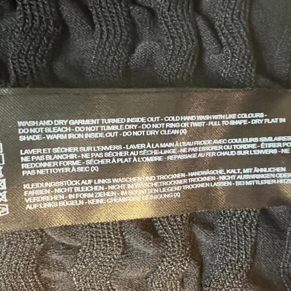 Keepsake the Label Mock Neck Mini Dress in Black - Picture 8 of 8